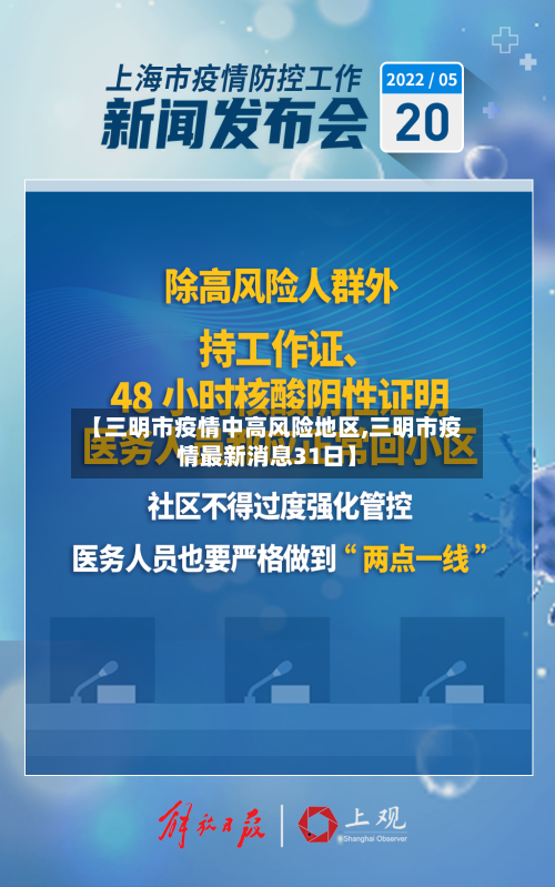【三明市疫情中高风险地区,三明市疫情最新消息31日】-第2张图片